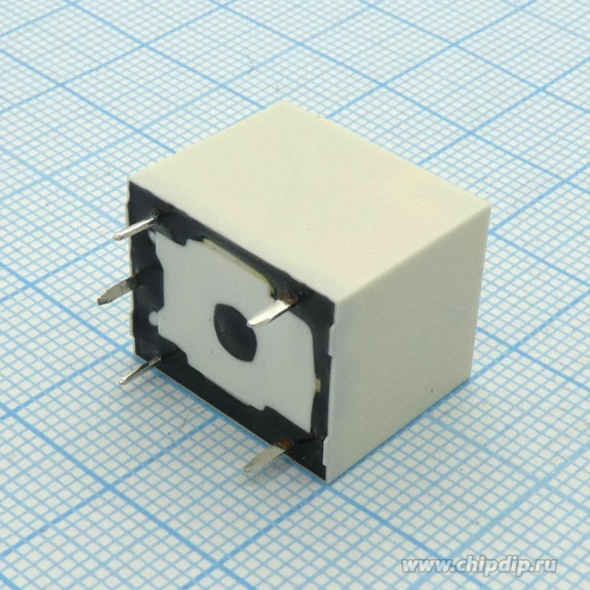 36.11.9.024.4011, 361190244011 Миниатюрное электромеханическое реле; монтаж на печатную плату; формат "кубик сахара"; 1CO 10A; Контакты AgSn
