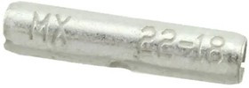 191890002, 19189 Butt Crimp Butt Splice Terminal, Tin 18 22 AWG