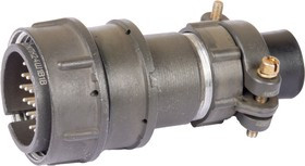 2РМТ27КПН24Ш1В1, Вилка на кабель с прямым патрубком для неэкранированного кабеля