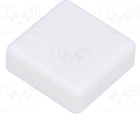 TACT-2BSWH, Клавиша, квадратная, белый, 12x12мм, TACTS-24N-F, TACTS-24R-F