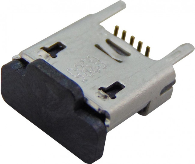 105133-0021, Разъем USB, Micro USB Типа B, USB 2.0, Гнездо, 5 вывод(-ов), Поверхностный Монтаж, Вертикальный