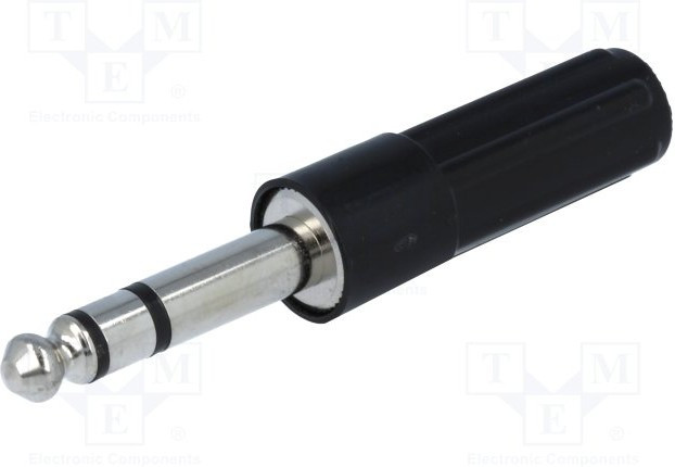 FM1046, Вилка, Jack 6,3мм, "папа", stereo, Кол-во полюс: 3, прямой, пайка FM1046, Вилка, Jack 6,3мм, "папа", stereo, Кол-во полюс: 3, прямой, пайка