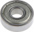 608ZZ1MC3E Single Row Deep Groove Ball Bearing- Both Sides Shielded 8mm I.D, 22mm O.D