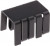 FK 237 SA-220 O, Heat Sink Passive TO-220 Vertical Thru-Hole Aluminum 21K/W Black Anodized