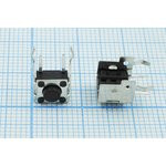 Переключатель тактовый 7,4x 7,1x 5,3, h0,75, угловой, 2P+2Pкорп, TS-0