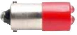 BA9SW24A, LED Panel Mount Indicators LED INDICATOR BA9 BULB