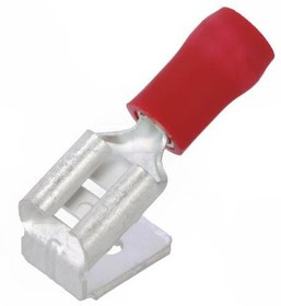 FVDDFM1.25-250A, Spade Connector, Partially Insulated, 0.25 ... 1.65mm², Plug / Socket, Pack of 100 pieces