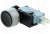 C0911KBAAJ, Pushbutton Switch Momentary Function 1CO Panel Mount Black