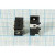 Разъем питания DC розетка, d1.7 D4.0, 3C 2C, на плату, SMD, угловой, PJ147