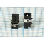 Разъем питания DC розетка, d1.7 D4.0, 3C 2C, на плату, SMD, угловой, PJ147