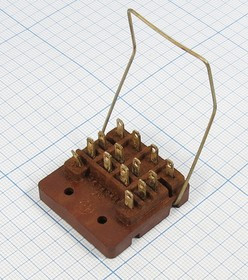 Держатель Реле РП21\004\тип 1/пайка\для РП21(№7445); №7458 Г реле держ РП21\004\тип 1/пайка\для РП21