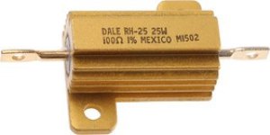 RH025100R0FE02, 100 25W Wire Wound Chassis Mount Resistor RH025100R0FE02 ±1% RH025100R0FE02, 100 25W Wire Wound Chassis Mount Resistor RH025100R0FE02 ±1%