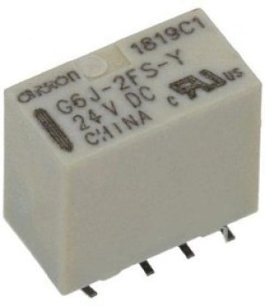 G6J-2FS-Y-DC24, Low Signal Relays - PCB SMT Short Ld NoLatch DPDT 24DC 230mW G6J-2FS-Y-DC24, Low Signal Relays - PCB SMT Short Ld NoLatch DPDT 24DC 230mW