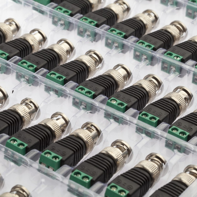 Разъем ЭРА штекер BNC с клеммной колодкой упаковка блистер 50 шт. Б0048314