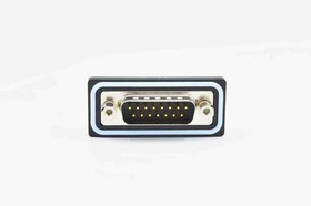 CDFV3W3213L411, CDFV 3 Way Vertical PCB D-sub Connector Socket, 6.85mm Pitch, with 4-40 Screw Locks