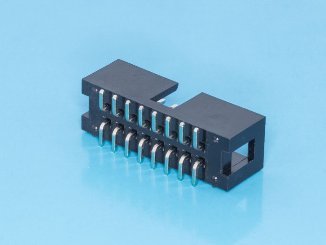 BHS-16, Разъем IDC-отв.часть 2х 8(п) на плату, поверхностный монтаж
