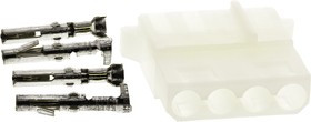 1480 424 163304 2, Commercial MATE-N-LOK Female Connector Housing, 5.08mm Pitch, 4 Way, 1 Row