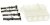 1480 424 163304 2, Commercial MATE-N-LOK Female Connector Housing, 5.08mm Pitch, 4 Way, 1 Row