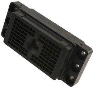 DL296R, Корпус разъема, ZIF, пластиковый, ITT Cannon DL Series, Гнездо, 96 вывод(-ов)