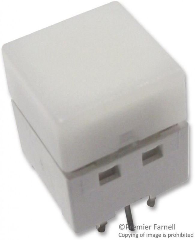 B3W-9000-RG2N, Микропереключатель, 1, SPST-NO, 0,05A/24ВDC, THT, светодиодная