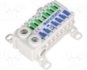 EST172PE-GR/BLUE, Соединитель: распределительный блок, Кол-во полюс: 2, клеммы: 16