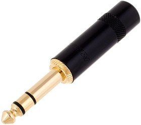 NYS 228BG, Штекер аудио 6,35мм стерео на кабель