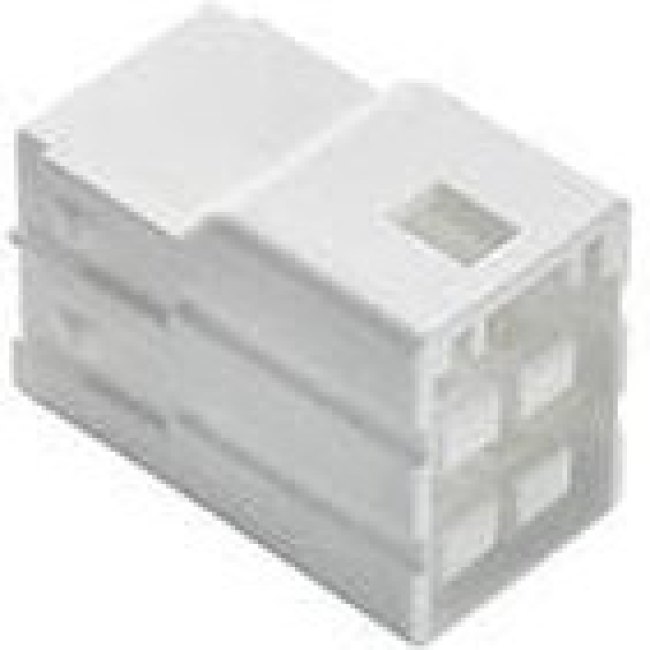 2069962401, Conn Housing RCP 4 POS 4.5mm Crimp ST Cable Mount Blue Bag