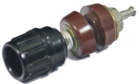 Клемма приборная, 37x13 d6,0/4,0мм, изолированная, отверстие 4,0мм, ЗМП