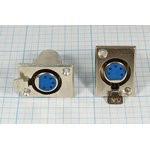 Разъем микрофонный XLR розетка, контакты 5P, монтаж на блок фланец 2 отверстия, MC914-5P