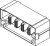 MK201.100Z, Гнездо, штыревой, "мама", PIN: 100, цанговые контакты, прямой, THT