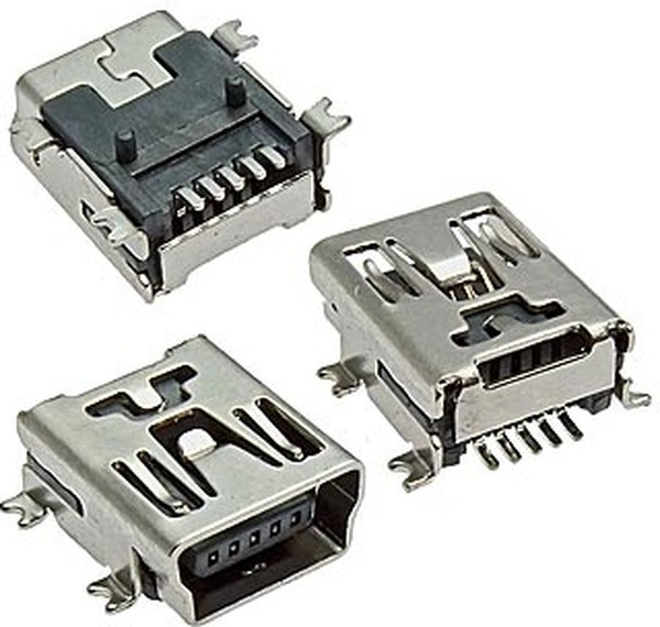 USB/M-1J (SZC), Разъём USB , 5 контактов