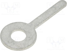 KEYS4001, Наконечник: кольцевой под пайку, 0,5мм, M3, d: 3,3мм, THT, винтами