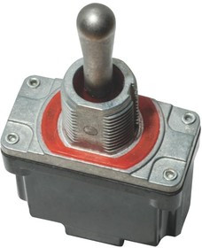 PT208SSQ, Toggle Switches DP, On-None-Mom Screw Terminal