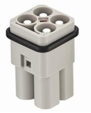 09120043051, Heavy Duty Power Connectors Han Q4/0 -M- Crimp 09120043051, Heavy Duty Power Connectors Han Q4/0 -M- Crimp