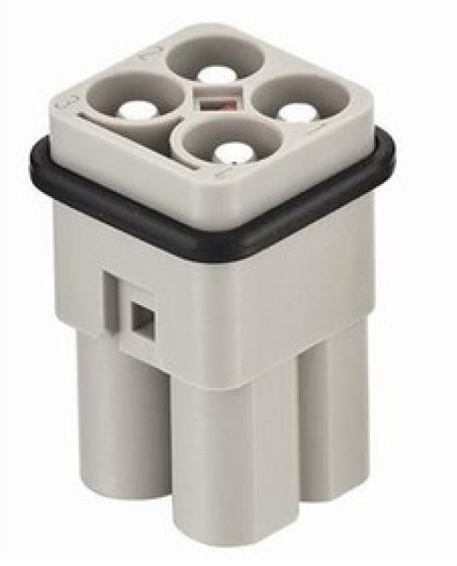09120043051, Heavy Duty Power Connectors Han Q4/0 -M- Crimp 09120043051, Heavy Duty Power Connectors Han Q4/0 -M- Crimp