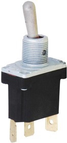 31NT91-5, Рычажный переключатель, (Вкл.)-Выкл.-Вкл., SPDT, Без Подсветки, NT, Панель, 10 А
