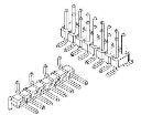 54201-G0802LF, Headers &amp; Wire Housings 2P UNSHROUDED HEADER SMT VERTICAL