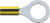 35316, TERMINAL, RING TONGUE 1/2IN CRIMP YELLOW