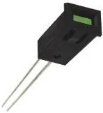 SSI-LXMP059GD, LED Panel Mount Indicators 2mm x 5mm Green