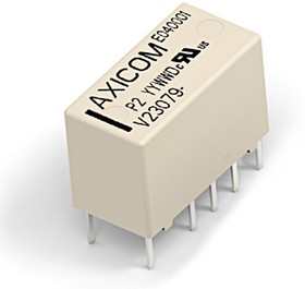 4-1393788-1, Signal Relay 3VDC 2A DPDT( (14.5mm 7.2mm 9.8mm)) THT Automotive Medical