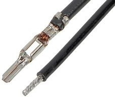 217843-1122, Rectangular Cable Assemblies MIZUP25 M-S LEAD 150mm 20AWG UL BLK