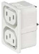 3-103-835, AC Power Entry Modules 4751 Connector Distribution 10A F