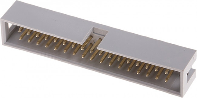 AWHW 34G-0202-T, AWHW Series Straight Through Hole PCB Header, 34 Contact(s), 2.54mm Pitch, 2 Row(s), Shrouded