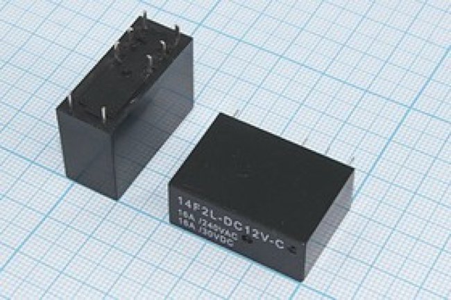 Реле 12В\14F2L-DC12V- C\1x16A,250V, 30V; Q-7630 реле 12В\14F2L-DC12V- C\1x16A,250V;30V Реле 12В\14F2L-DC12V- C\1x16A,250V, 30V; Q-7630 реле 12В\14F2L-DC12V- C\1x16A,250V;30V