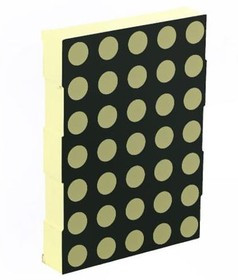 TA20-11GWA, Дисплей: LED, матрица, 5x7, зеленый, 4,7-16мкд, анод, 53x37,65мм