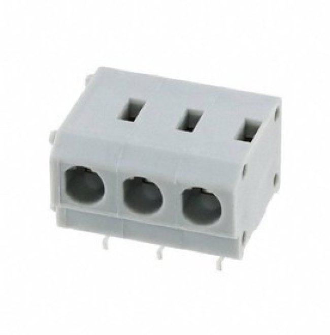 2834089-2, Conn PC Terminal Block RCP 3 POS 5mm Solder ST Thru-Hole 10A/Contact Box/Carton 2834089-2, Conn PC Terminal Block RCP 3 POS 5mm Solder ST Thru-Hole 10A/Contact Box/Carton