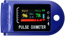 Пульсоксиметр Fingertip Lk88 Pulse Oximeter синий Пульсоксиметр Fingertip Lk88 Pulse Oximeter синий