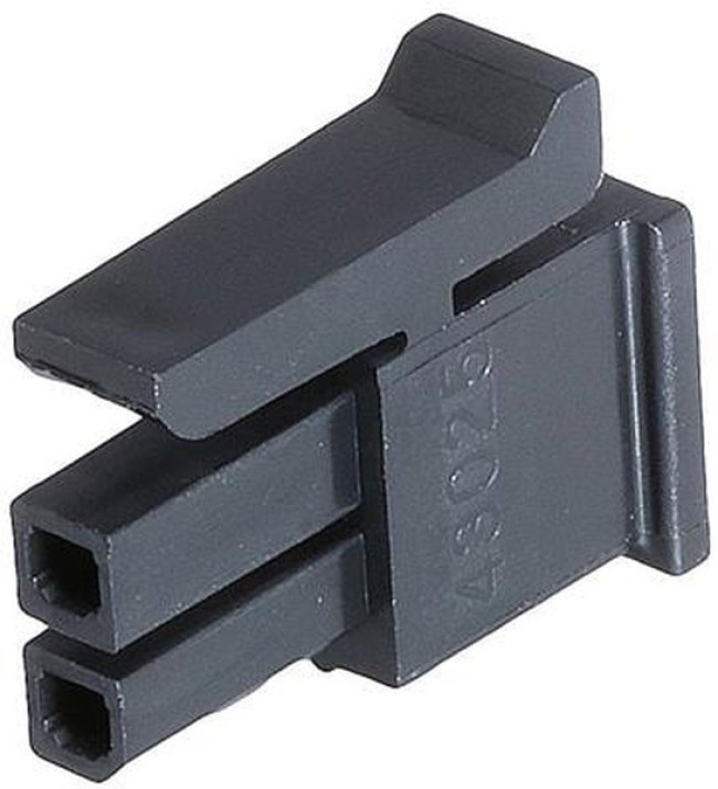 43025-0200, Корпус разъема, двухрядный, Серия Micro-Fit 3.0, Гнездо, 2 вывод(-ов), 3 мм