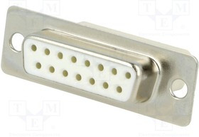 MHDBC15SS-NW, Разъем D-Sub; PIN: 15; вилка; "мама"; на провод; В