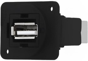 CP30209NX, USB Adapter in XLR Housing, USB-A 2.0 - USB-B 2.0